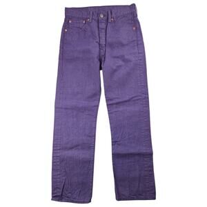 Levi's | Purple, 501 Button Fly Jeans | Size 30x30 (fits like a 28)